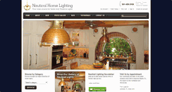 Desktop Screenshot of nauticalhomelighting.com